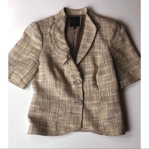 The Limited tweed short sleeve Jacket